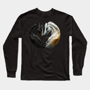 Horses Long Sleeve T-Shirt